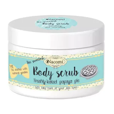 NACOMI BODY SCRUB PEELING DO CIAŁA CIASTO Z PAPAJĄ