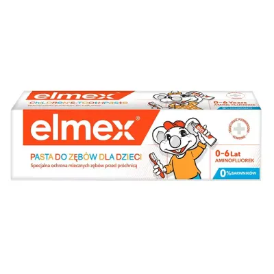 ELMEX PASTA DO ZĘBÓW DLA DZIECI 50ML