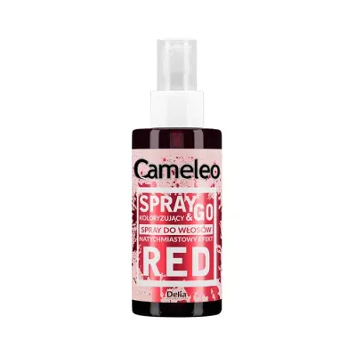 DELIA CAMELEO SPRAY&GO KOLORYZUJĄCY SPRAY DO WŁOSÓW RED 150ML