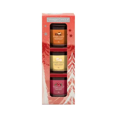 YANKEE CANDLE BRIGHT LIGHTS ZESTAW 3 MINI ŚWIEC