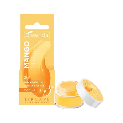 BIELENDA LIP CARE BALSAM DO UST 2W1 MANGO BOMB 10G