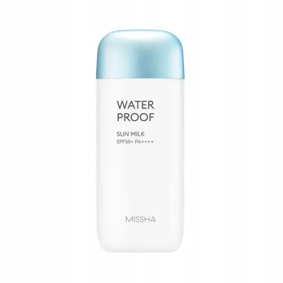 MISSHA ALL AROUND SAFE BLOCK WATERPROOF SUN MILK SPF50+/PA+++ KREM PRZECIWSŁONECZNY 70ML