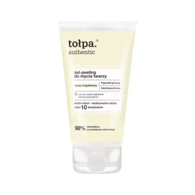 TOŁPA AUTHENTIC ŻEL-PEELING DO MYCIA TWARZY 150 ML