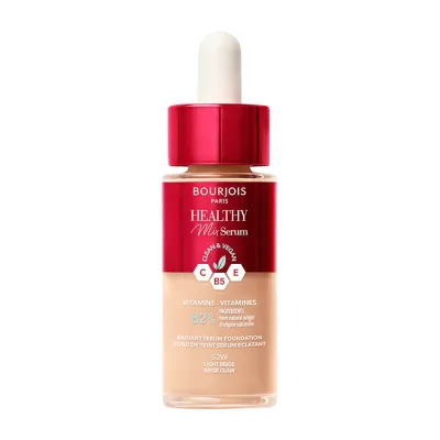 BOURJOIS HEALTHY MIX CLEAN PODKŁAD-SERUM DO TWARZY 53W LIGHT BEIGE 30ML