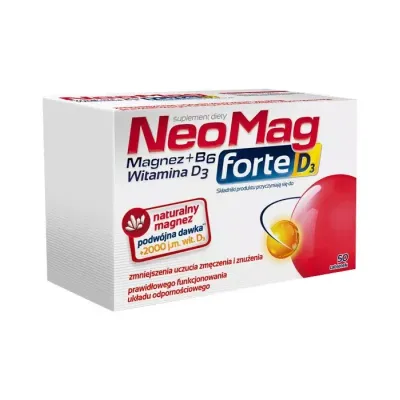 NEOMAG FORTE D3 50 TABLETEK