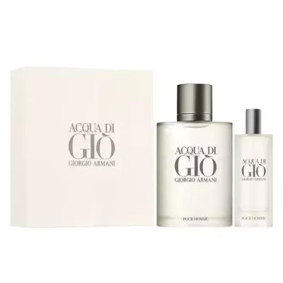 GIORGIO ARMANI ACQUA DI GIO POUR HOMME WODA TOALETOWA SPRAY 100ML + 15ML