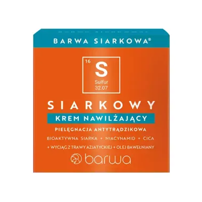 BARWA SIARKOWA NAWILŻAJĄCY KREM SIARKOWY 50ML