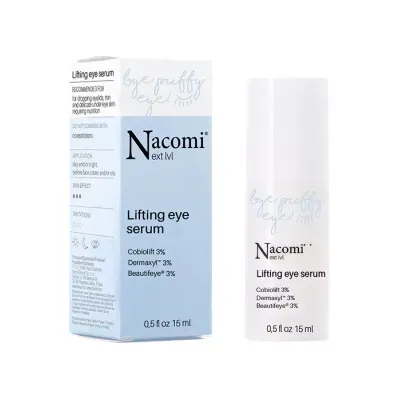 NACOMI NEXT LEVEL BYE PUFFY EYE LIFTINGUJĄCE SERUM POD OCZY 15ML