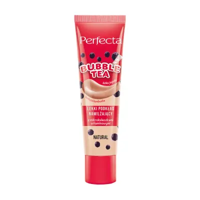 PERFECTA BUBBLE TEA LEKKI PODKŁAD NAWILŻAJĄCY NATURAL 30ML