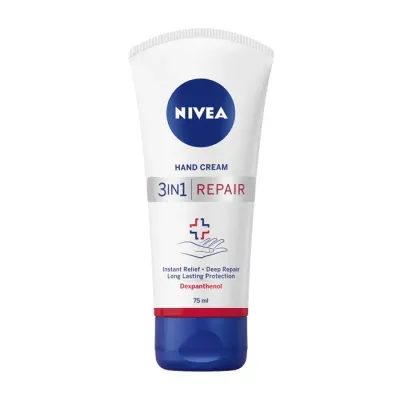 NIVEA HAND CREAM 3IN1 REPAIR REGENERUJĄCY KREM DO RĄK 75ML