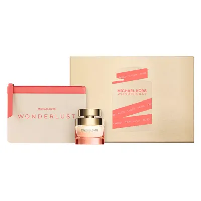 MICHAEL KORS WONDERLUST WODA PERFUMOWANA SPRAY 50ML + KOSMETYCZKA