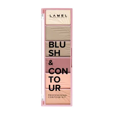 LAMEL BLUSH CONTOUR KIT PALETKA DO KONTUROWANIA TWARZY 03 16G