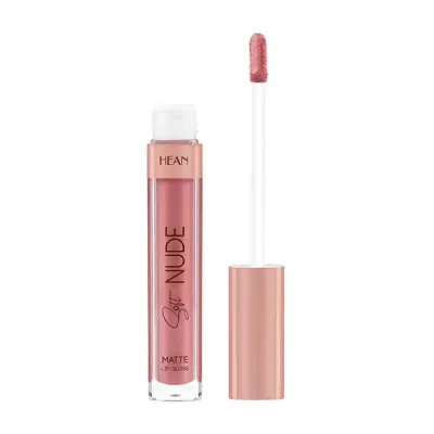 HEAN SOFT NUDE LIP GLOSS MATOWY BŁYSZCZYK DO UST 62 JUICY NUDE 6ML