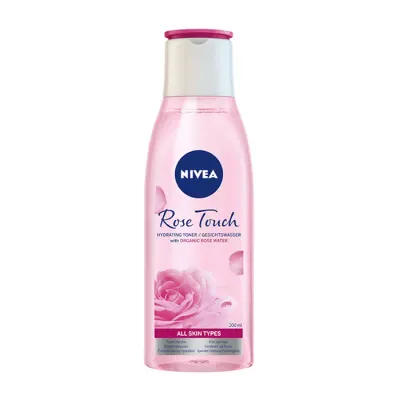 NIVEA ROSE TOUCH TONIK NAWILŻAJĄCY Z WODĄ RÓŻANĄ 200ML