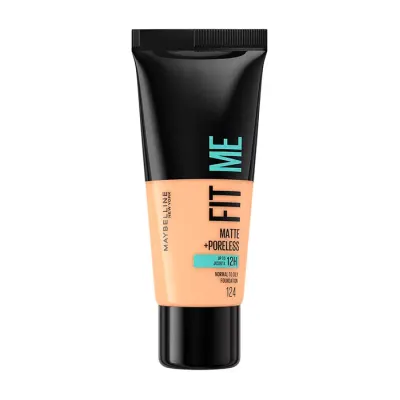 MAYBELLINE FIT ME PODKŁAD MATUJĄCY 124 SOFT SAND 30ML