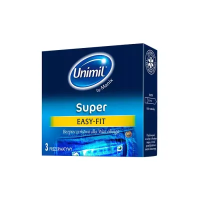 UNIMIL SUPER PREZERWATYWY 3 SZTUKI