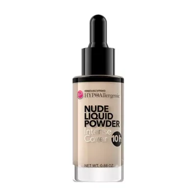 BELL HYPOALLERGENIC NUDE LIQUID POWDER INTENSE COVER PODKŁAD W PŁYNIE 03 NATURAL 25G