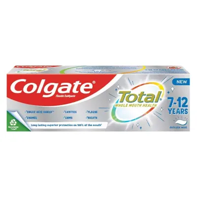 COLGATE TOTAL PASTA DO ZĘBÓW DLA DZIECI 7-12 LAT 50ML