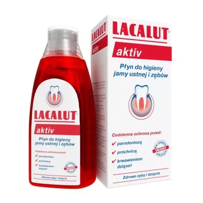 LACALUT AKTIV PŁYN DO PŁUKANIA JAMY USTNEJ 300ML