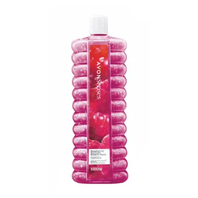 AVON SENSES BUBBLE BATH PŁYN DO KĄPIELI RASPBERRY DELIGHT 1000ML