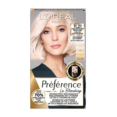 LOREAL RECITAL PREFERENCE FARBA DO WŁOSÓW 11.21