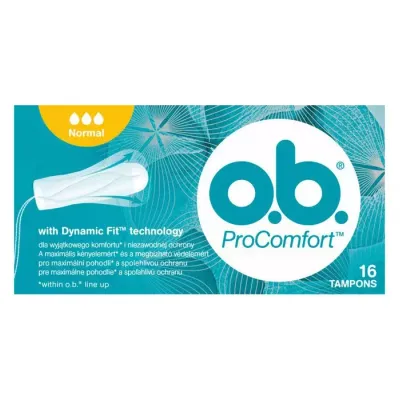 O.B. PRO COMFORT TAMPONY NORMAL 16 SZTUK