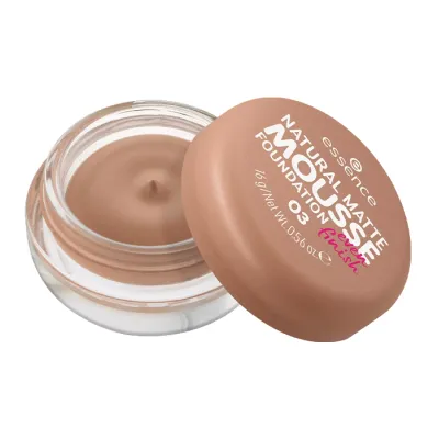 ESSENCE NATURAL MATTE MOUSSE PODKŁAD W MUSIE 03 16G