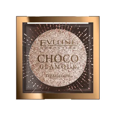 EVELINE CHOCO GLAMOUR BŁYSZCZĄCY CIEŃ-TOPER DO POWIEK 01 MOON SPARKLE 3,5G