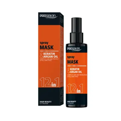 PROSALON PROFESSIONAL MASKA DO WŁOSÓW Z PŁYNNĄ KERATYNĄ SPRAY 150G