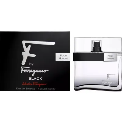 SALVATORE FERRAGAMO F BY FERRAGAMO BLACK POUR HOMME WODA TOALETOWA SPRAY 100ML