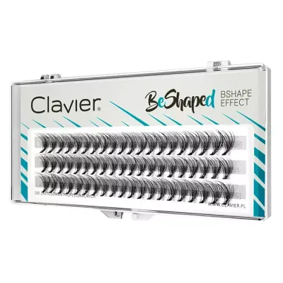 CLAVIER BESHAPED MIX KĘPKI SZTUCZNYCH RZĘS 8 10 12 MM SKRĘT B