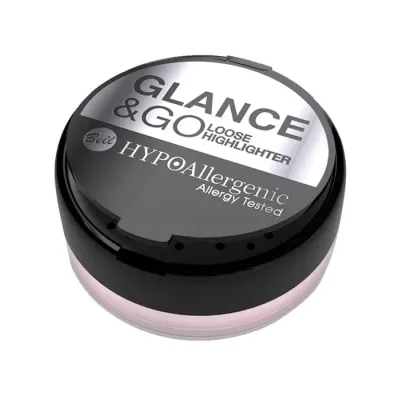 BELL HYPOALLERGENIC GLANCE&GO LOOSE HIGHLIGHTER ROZŚWIETLACZ 02 PINKY PROMISE