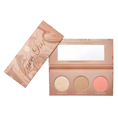 MEXMO FACE TUNE PALETA DO KONTUROWANIA TWARZY 3W1 ROZŚWIETLACZ BRONZER RÓŻ LIGHT 9G