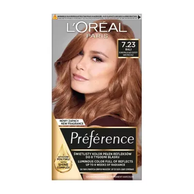 LOREAL RECITAL PREFERENCE FARBA DO WŁOSÓW 7.23