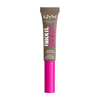 NYX PROFESSIONAL MAKEUP THICK IT STICK IT BROW MASCARA TUSZ DO BRWI 01 TAUPE 7ML