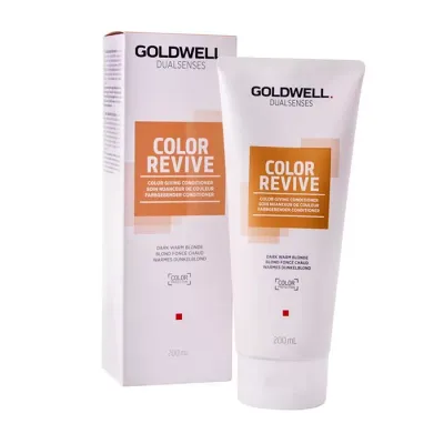 GOLDWELL DUALSENSES COLOR REVIVE ODŻYWKA KOLORYZUJĄCA DARK WARM BLONDE 200ML