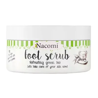 NACOMI FOOT SCRUB PEELING CUKROWY DO STÓP HERBATA