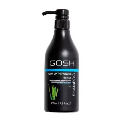 GOSH PUMP UP THE VOLUME WEGAŃSKI SZAMPON DO WŁOSÓW CIENKICH 450ML