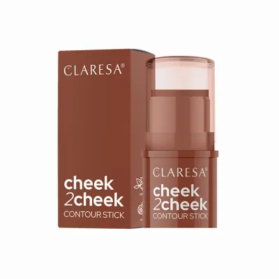 CLARESA CHEEK2CHEEK KREMOWY BRONZER W SZTYFCIE 02 MILK CHOCO 6G