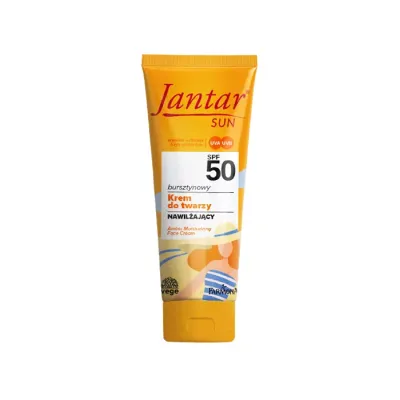 FARMONA JANTAR SUN BURSZTYNOWY KREM DO TWARZY SPF50+ 50ML