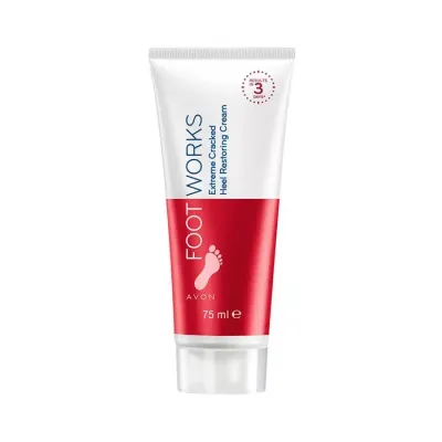 AVON FOOT WORKS REGENERUJĄCY 3-DNIOWY KREM NA POPĘKANE PIĘTY 75ML