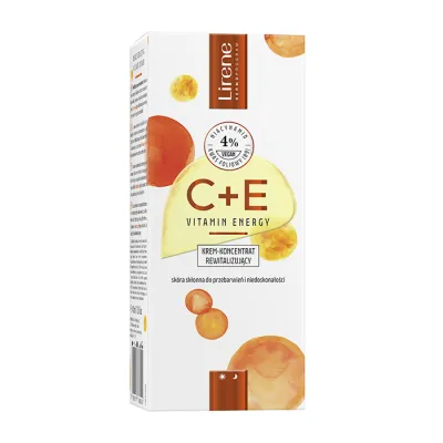 LIRENE C + E VITAMIN ENERGY KREM-KONCENTRAT REWITALIZUJĄCY 40ML