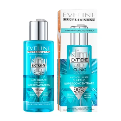 EVELINE SLIM EXTREME 4D CLINIC ANTY-CELLULITOWY KONCENTRAT WYSZCZUPLAJĄCY 150ML