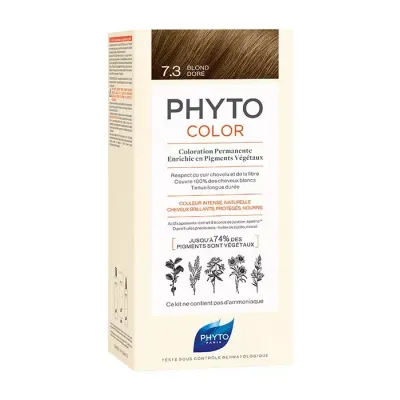 PHYTO PHYTOCOLOR FARBA DO WŁOSÓW 7.3 GOLDEN BLONDE