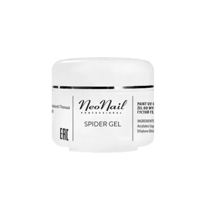 NEONAIL SPIDER GEL ŻEL DO ZDOBIEŃ 6457 BLACK 5ML