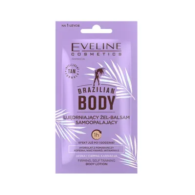 EVELINE BRAZILIAN BODY ŻEL-BALSAM SAMOOPALAJĄCY SASZETKA 12ML