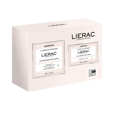 Lierac Arkeskin krem na noc w okresie menopauzy + refill kremu