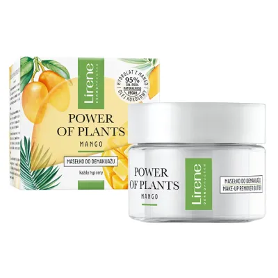 LIRENE POWER OF PLANTS MANGO MASEŁKO DO DEMAKIJAŻU 45G