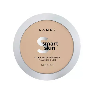 LAMEL SMART SKIN COMPACT POWDER MATUJĄCY PUDER PRASOWANY 404 SAND 8G