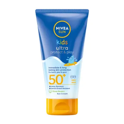 NIVEA SUN KIDS ULTRA PROTECT & PLAY BALSAM OCHRONNY DO OPALANIA DLA DZIECI SPF 50+ 150ML